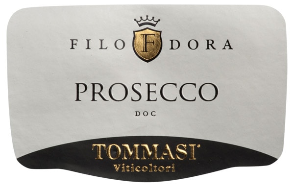 Этикетка вина DOC Prosecco Этикетка вина DOC Prosecco
